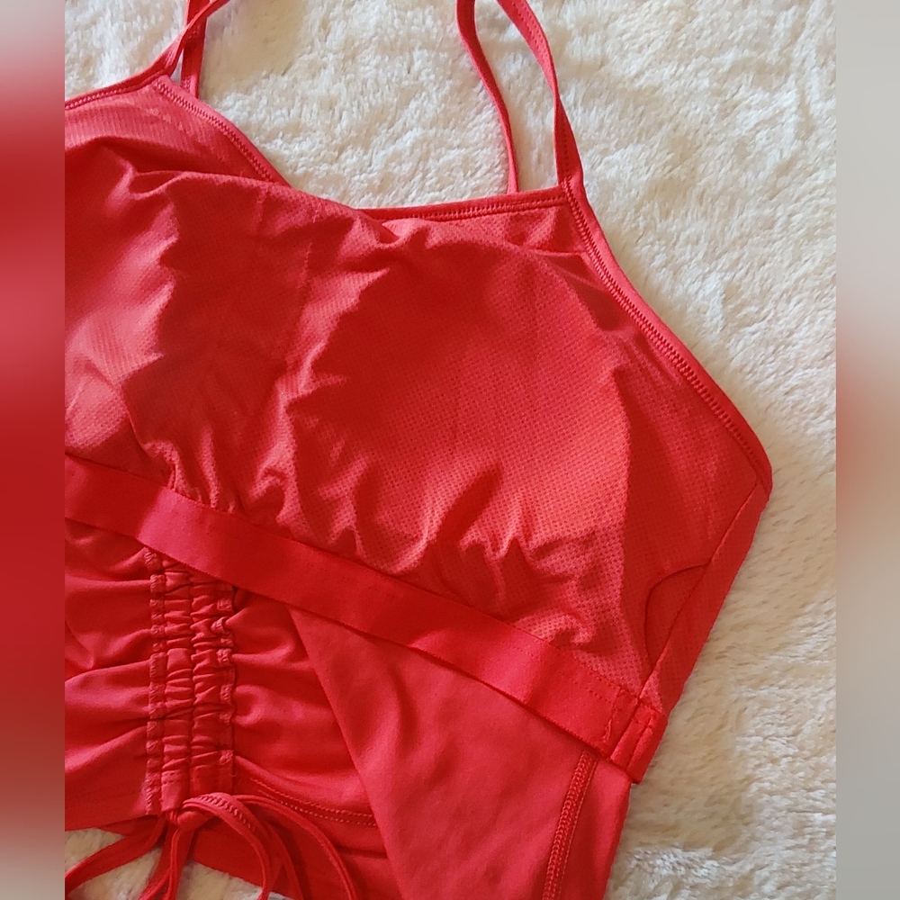 🌺 NWT Papaya Active Crop Top/Tankini Top - Picture 10 of 11
